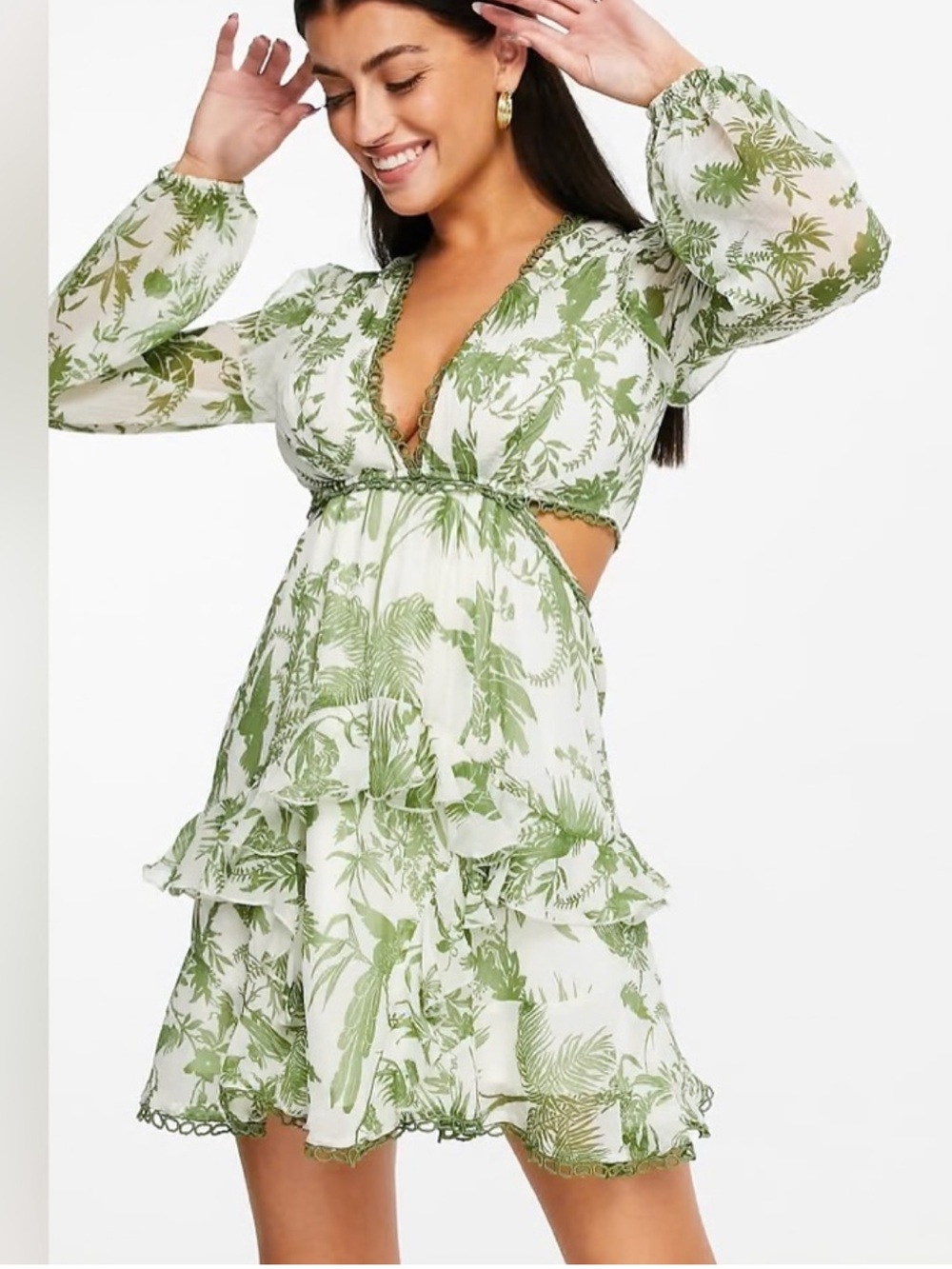 ASOS Ruffle Mini Dress
